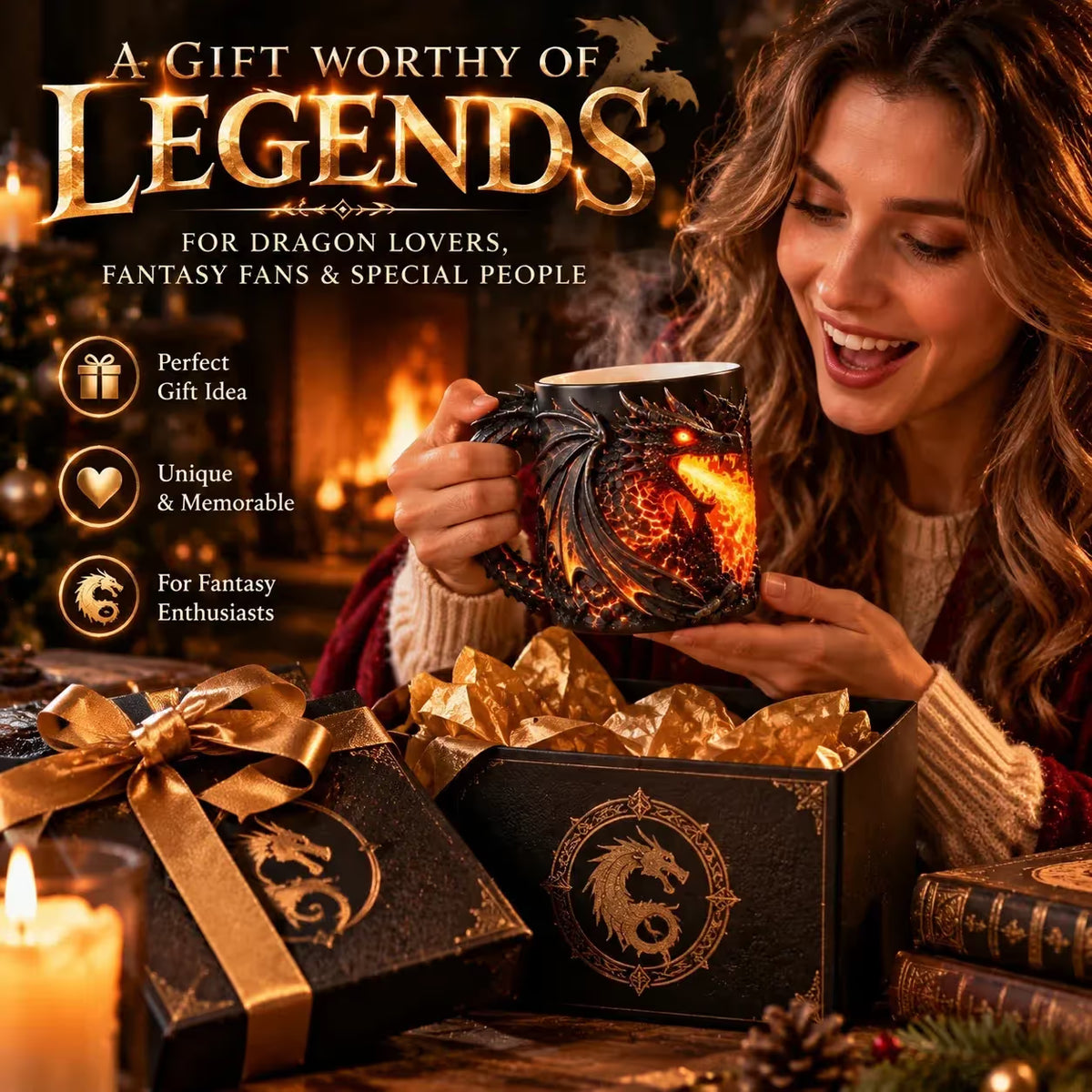 ๐ฅ Last Day 49% OFF - ๐ Dragonfire 3D Heat-Reveal Magic Mug | Add a Hot Drink. Awaken the Dragon.๐ฅ