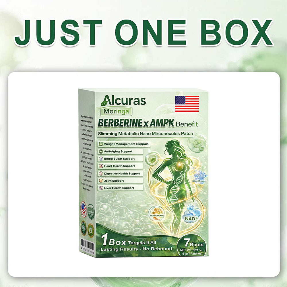 ๐ฉโโ๏ธAlcurasโข Moringa ร Berberine ร AMPK 8-Benefit Slimming & Metabolic Nano Microneedle Patch ๐บ๐ธ Just once a day ยท Visible changes in 7 days โ
For obesity, loose skin, diabetes, sleep apnea, joint issues, and more