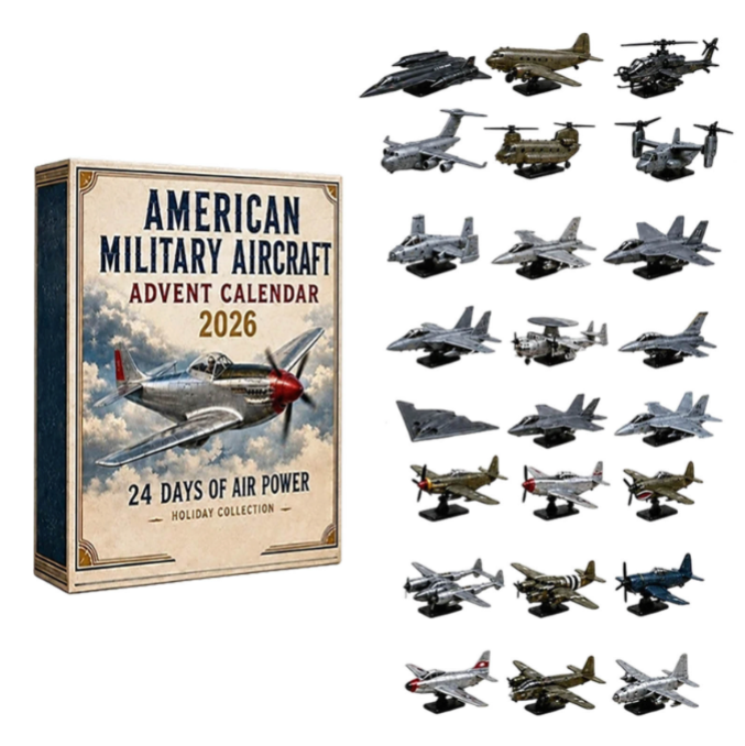 🎁Last Day 49% OFF - 🚁2026 Helicopter Legends Advent Calendar – 24 Days of Collectible Helicopter Surprises🎄