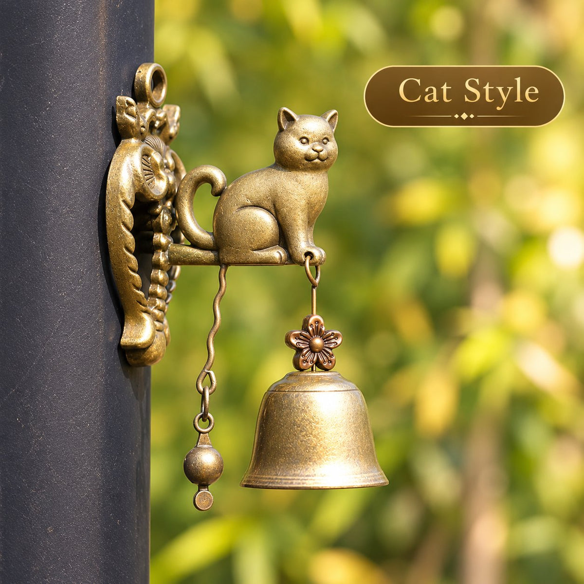 🎁Last Day 49% OFF - 🔔Vintage Animal Door Chime – Charming Metal Doorbell for a Cozy Welcome✨