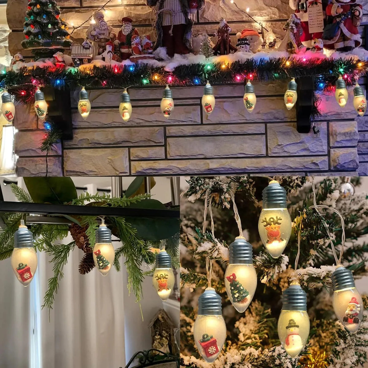 🎁Last Day 49% OFF - ✨🎅Christmas Led Bulb String Lights🎄