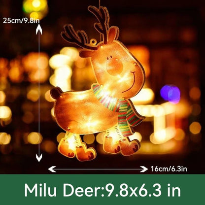 🎁Last Day 49% OFF - ✨🎄Christmas Window Hanging Lights
