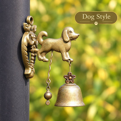 🎁Last Day 49% OFF - 🔔Vintage Animal Door Chime – Charming Metal Doorbell for a Cozy Welcome✨
