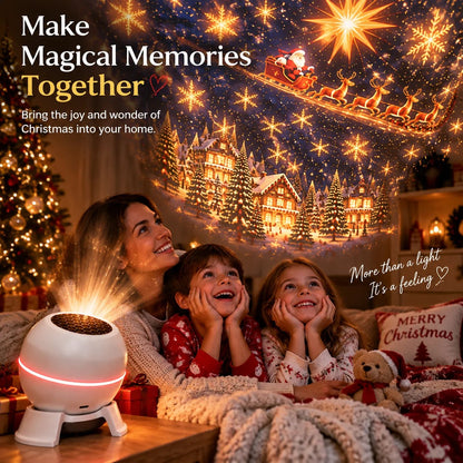 🎁Last Day 49% OFF - 💡🎅 Turn Any Room Into a Christmas Wonderland – Holiday Projection Night Light🎄
