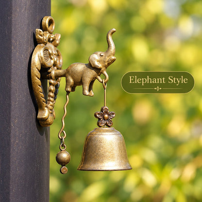 🎁Last Day 49% OFF - 🔔Vintage Animal Door Chime – Charming Metal Doorbell for a Cozy Welcome✨