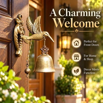 🎁Last Day 49% OFF - 🔔Vintage Animal Door Chime – Charming Metal Doorbell for a Cozy Welcome✨