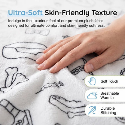 🎁Last Day 49% OFF - 🎨✨Creative Cozy Coloring Blanket Kit – DIY Art & Relaxation Activity