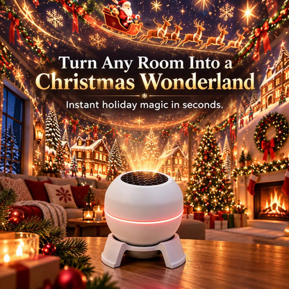 🎁Last Day 49% OFF - 💡🎅 Turn Any Room Into a Christmas Wonderland – Holiday Projection Night Light🎄