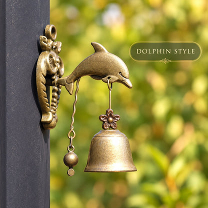 🎁Last Day 49% OFF - 🔔Vintage Animal Door Chime – Charming Metal Doorbell for a Cozy Welcome✨