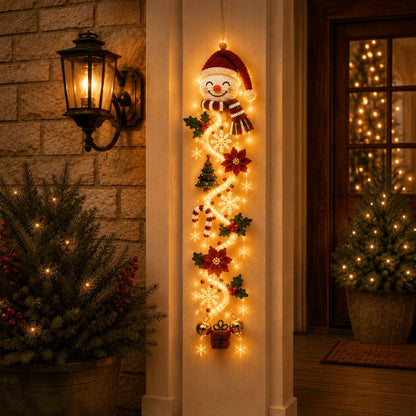 (🎁Last Day 49% OFF)🎅✨Glowing Christmas Door Hanger