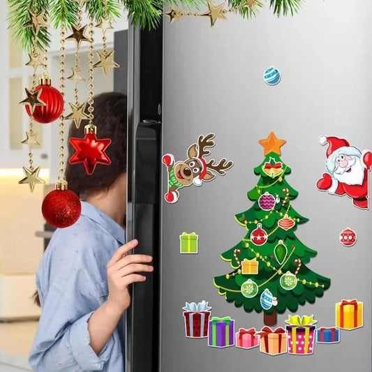 Christmas Refrigerator Magnets – DIY Holiday Fridge Decorations for Festive Christmas Home Decor