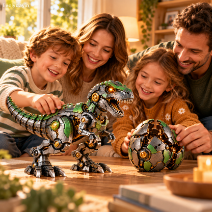 🎁Last Day 49% OFF - 🦖🥚 NEW ARRIVAL🔥 Mechanical T-Rex Egg – From Mysterious Egg to Mighty Robotic Dinosaur! ⚙️✨