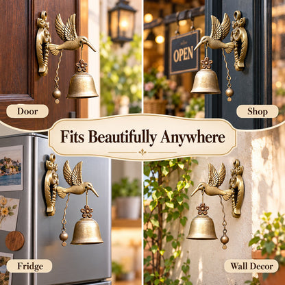 🎁Last Day 49% OFF - 🔔Vintage Animal Door Chime – Charming Metal Doorbell for a Cozy Welcome✨