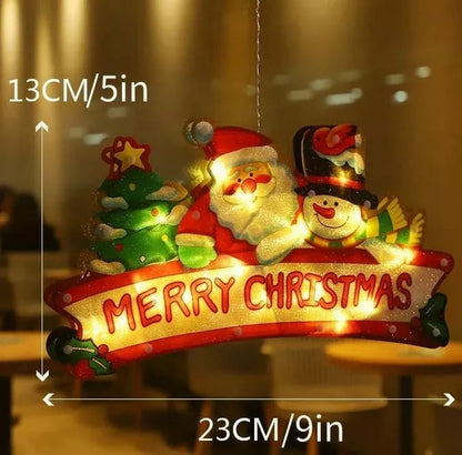 🎁Last Day 49% OFF - ✨🎄Christmas Window Hanging Lights
