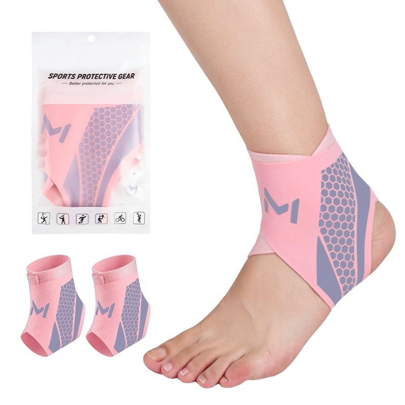 🏃 Ankle Brace 2 Pack – Adjustable Sports Ankle Support 💪