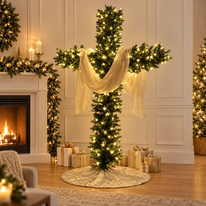 (🎁Last Day 49% OFF)🎄✨JesusTreeTM Christmas Cross - Free Shipping